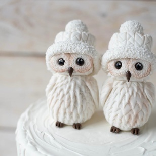 Свадебный торт с совами