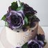 Свадебный торт с шоколадными розами
