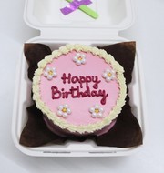 Бенто-торт розовый   на День Рождения