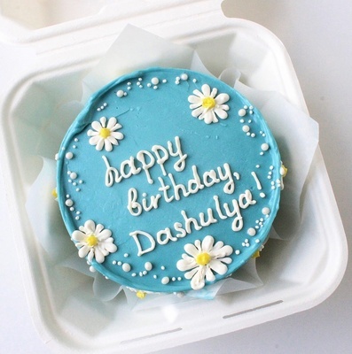 Бенто-торт Happy Birthday Dashulya