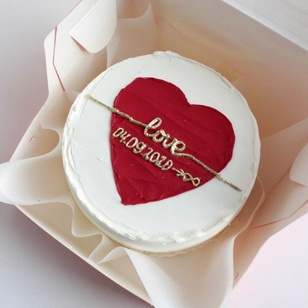 Бенто-торт love бесконечность