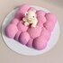 Муссовый торт Сиреневые облачка с котиком